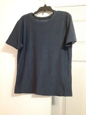 Old Navy Active Boys Size 6-7 Dark Blue Short Sleeve Shirt